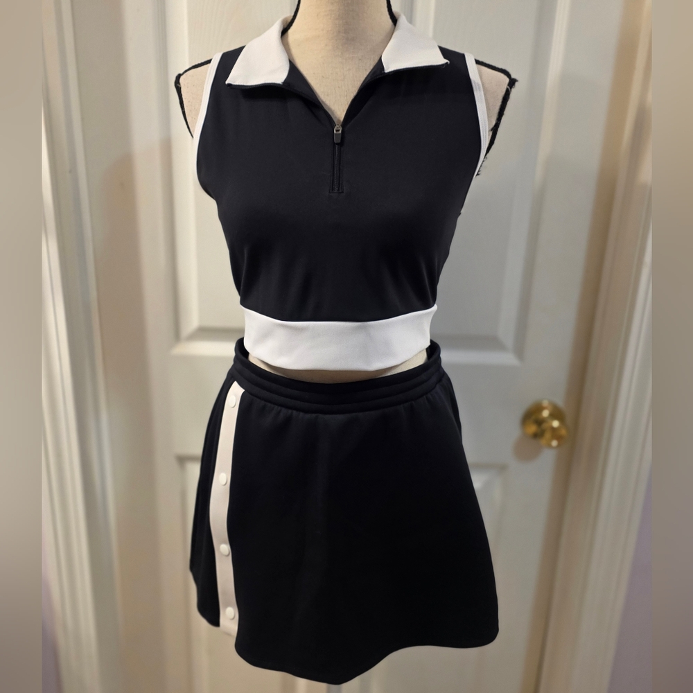 Crop top & Skort Set